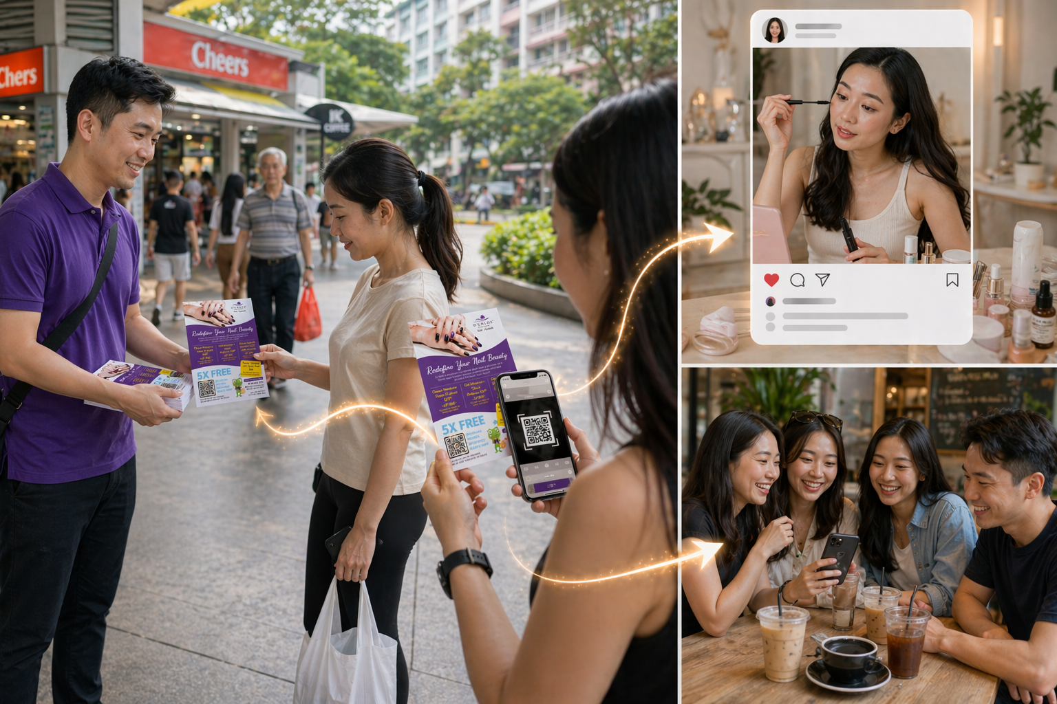 singapore-beauty-flyer-qr-code-marketing-campaign-2