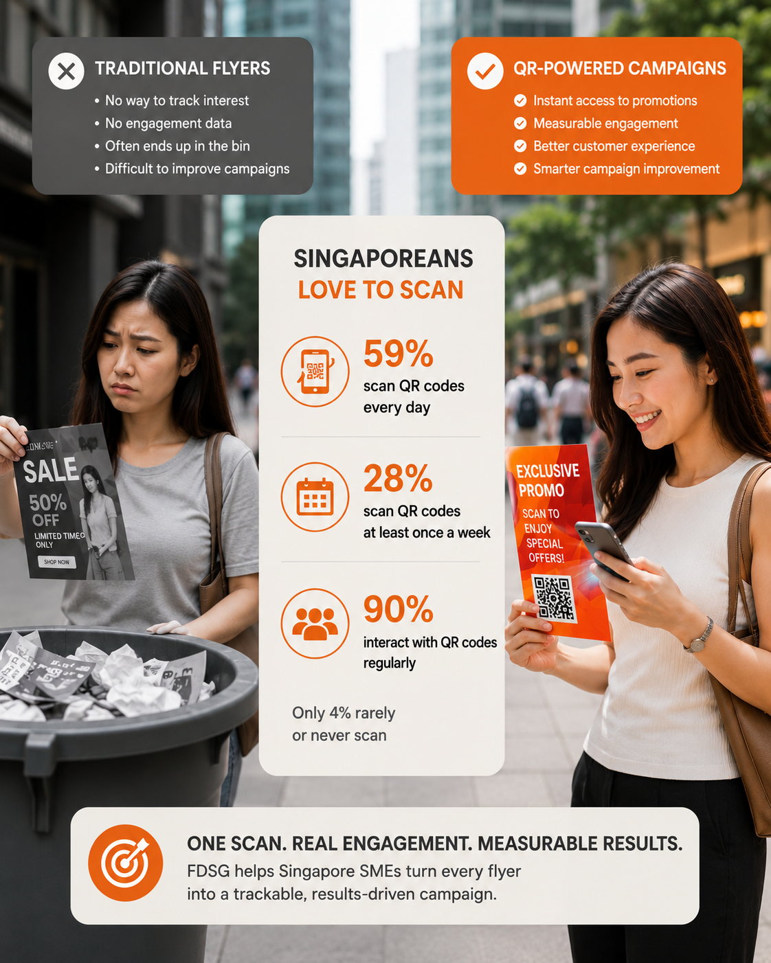 From Car Parks to Customer Phones: How QR Flyers Drive Digital Engagement